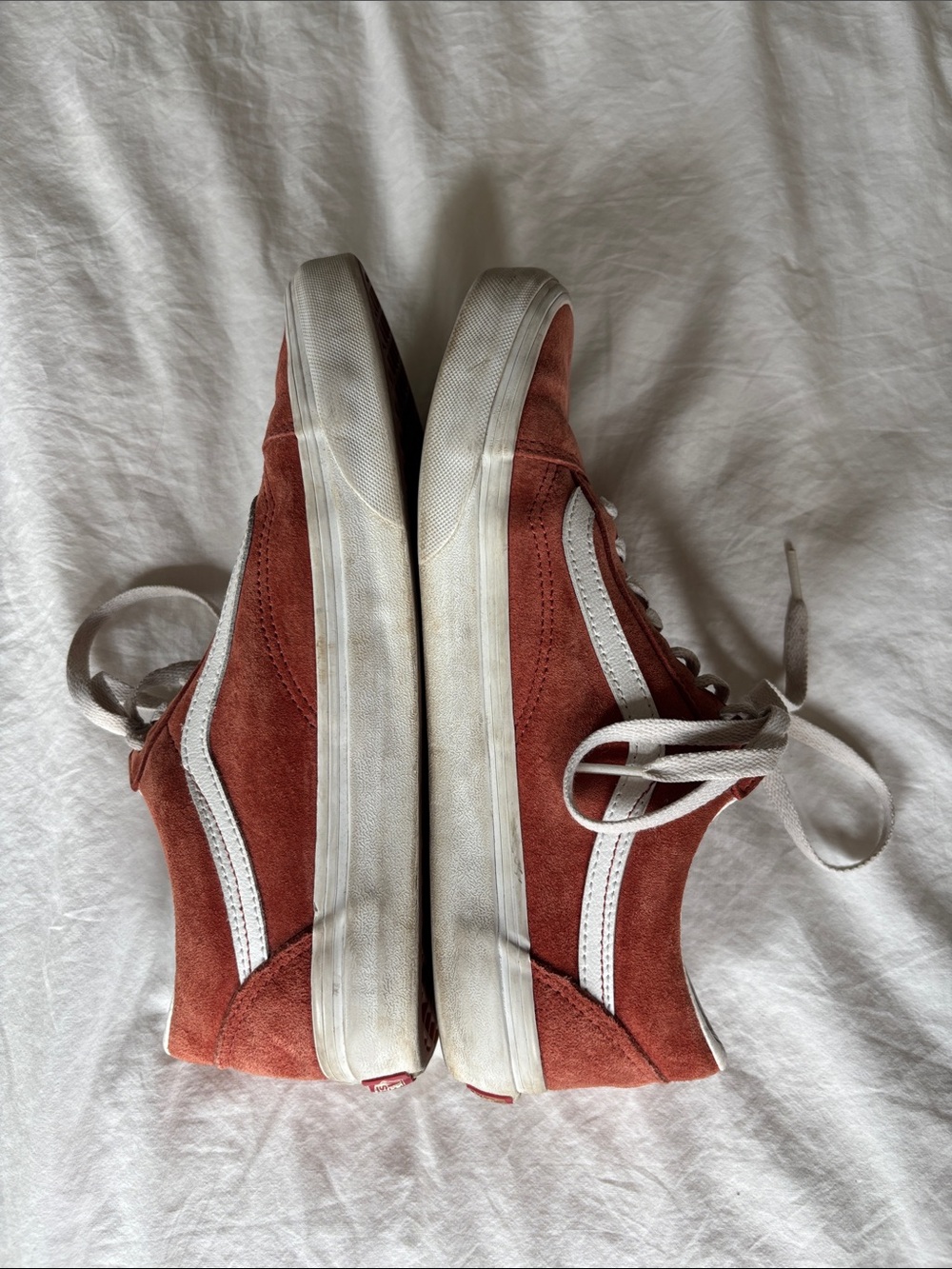 Vans Old Skool Pig Suede in Tawney Port, size 9 - Picture 3 of 8